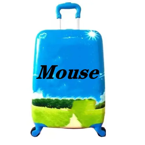 Kids children travel case cartoon suitcase travel Trolley Case