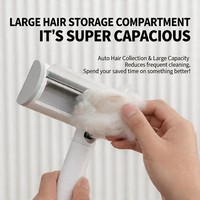 Rouleau anti-poils pour animaux domestiques, lavable, écologique, en ABS, à haute efficacité, best-seller, pour chats et chiens