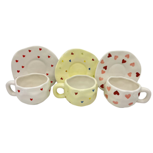 Tazas de Café de Cerámica Irregulares al por Mayor del Fabricante, Tazas de Cerámica Hechas a Mano, Tazas Únicas Hechas a Mano, Empaque en Caja de Papel - Product Image 5