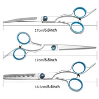 Ciseaux courbes pour toilettage des animaux, tondeuses à poils, coupe-ongles, outils de coiffure, ciseaux droits
