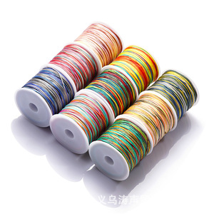 Variegated Colored No 72 Jade <b>Thread</b> 30 Meters For Bracelet Braiding Handmade <b>Beading</b> Rope DIY Jewelry Making Supplies - Product Image 5