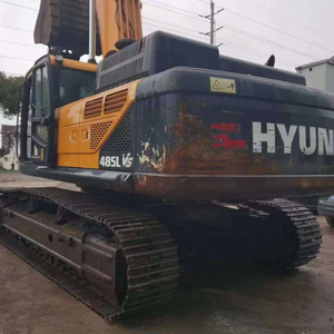 Venta directa de comercio exterior de excavadora Hyundai Robex485LVS usada a máquina duradera y eficiente - Product Image 5