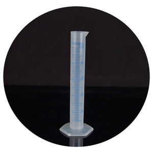 Cylindre gradué en plastique Hirozumi 10 ml, 25 ml, 50 ml, 100 ml, 250 ml, 500 ml, 1000 ml, 2000 ml, tube de mesure de laboratoire - Product Image 4