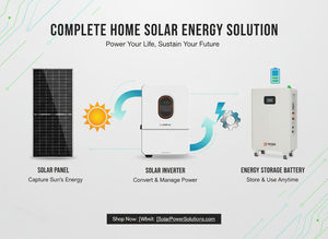 Sistema de Energia <span class=keywords><strong>Solar</strong></span> Híbrido Ginza 10Kw Kit Completo Sistema de Energia <span class=keywords><strong>Solar</strong></span> com Armazenamento para Casa 5Kw 15Kw 50Kw 20Kw 100Kw - Product Image 2