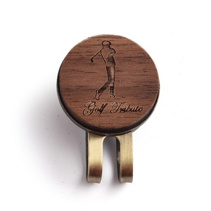 Juego de Herramientas de Golf de Madera Sólida de Alta Gama con Logotipo Personalizado, Herramienta para Reparar Divots, Marcador de Pelota - Product Image 6