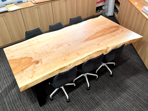 Mesa de oficina de castaño de caballo, muebles de escritorio modernos, escritorios de madera para el hogar - Product Image 3