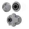 Pompe hydraulique à engrenages haute performance 125 cm³ 2250 PSI 540 tr/min avec raccord de 2 1/2 pouces pour tracteurs - Marque GRH Garantie 1 an - Product Image 4