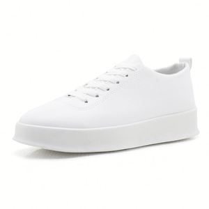 Chaussures de sport décontractées légères noires pour hommes, talon plat, printemps, été, automne, hiver, à enfiler, bout rond - Product Image 6