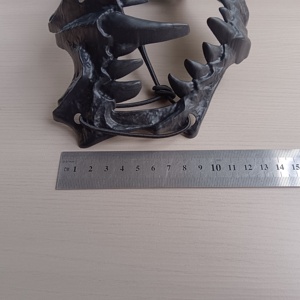 Hot Sale Halloween Skull Half Face <strong>Mask</strong> <strong>Scary</strong> Tiger Tooth Halloween Cosplay <strong>Masks</strong> Handmade <strong>Scary</strong> <strong>Masks</strong> - Product Image 5