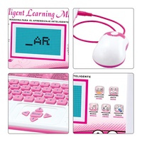 Mini ordinateur éducatif Samtoy, 80 fonctions, anglais, espagnol, machine d'apprentissage bilingue, ordinateur portable avec clavier