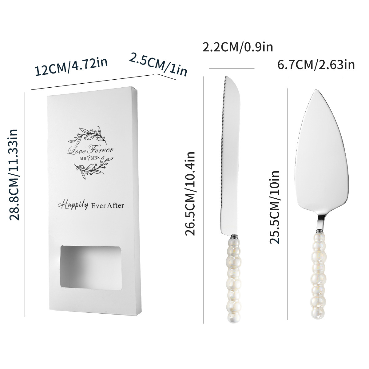 sliver 2pcs