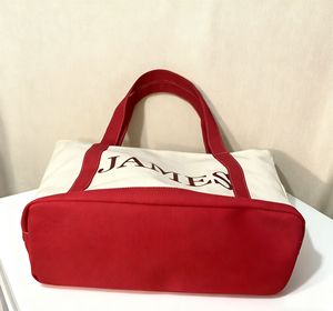 Bolsa de Mano de Lona de Algodón Personalizada, Extra Grande y Resistente, Diseño Popular <span class=keywords><strong>Pamela</strong></span>, para Playa o Resort, con Cierre, Venta al Por Mayor - Product Image 2
