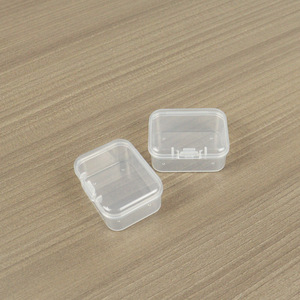 Transparent Plastic <b>Storage</b> <b>Box</b> Rectangle 4.5X3.5X2Cm Covered <b>Small</b> Item Organizer Jewelry <b>Box</b> - Product Image 4