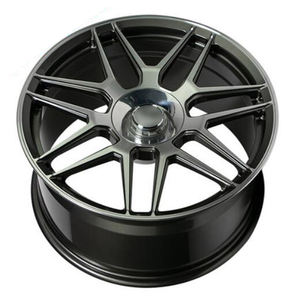 Ruote per auto linea rossa nera lega 13 14 15 acciaio argento alluminio colore materiale Multi pezzi tipo di origine della macchina misura pollici - Product Image 4