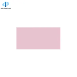 Azulejos de pared de color rosa brillante para cocina, azulejos rectangulares planos de 100x200mm, OS12DQ1