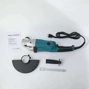 Amoladora Angular Eléctrica <span class=keywords><strong>de</strong></span> Grado Industrial <span class=keywords><strong>de</strong></span> <span class=keywords><strong>9</strong></span> Pulgadas con Mango Antideslizante e Interruptor <span class=keywords><strong>de</strong></span> Gatillo para Cortar y Lijar - Product Image 1