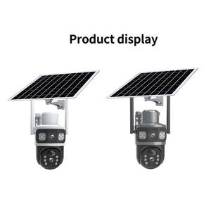 3K wasserdichtes Dual Lens 4G Solar Power System Wifi-Überwachung Intelligente Außen batterie Drahtlose Überwachung nach Hause 6MP CCTV-Kamera - Product Image 3