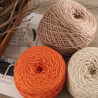 8ply épais 200g tapis lait coton laine tapis acrylique touffetage fil pour touffetage tapis artisanat fil