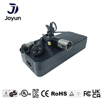Adaptateur Chargeur AC/DC 72V 2A 168W Joyun LK150-7200200 4 Prises Chargeur Rapide Intelligent Personnalisable pour Vélo Électrique & Trottinette