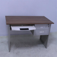Vente en gros de meubles de bureau à domicile design moderne à bas prix table d'étude de bureau d'ordinateur pour le personnel avec tiroir verrouillé