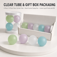 Jouet anti-stress rond et lisse en forme de boule de couleur pastel, cadeau pour enfants et adultes, idéal pour les fêtes et les boutiques de jouets