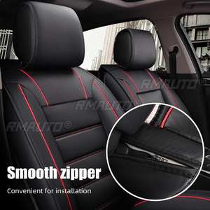 Housses de siège avant de voiture en cuir PU imperméables universelles ventilées pour SUV et camion, protection intérieure, STOCK UE - Product Image 5