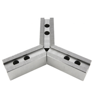 Lingman Durable et Robuste 60 ° 90 ° 120 °   Mâchoire souple pour commande numérique CNC, disponible en différentes tailles et personnalisable