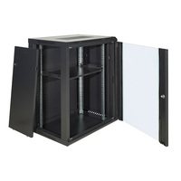 Armoire de serveur réseau personnalisée de 19 pouces 15U, profondeur de 600 mm, fourniture d'usine