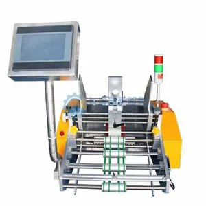 Multifeeder collate mechanism stand alone friction feeding auxiliary equipment for continuous pillow packaging machine
