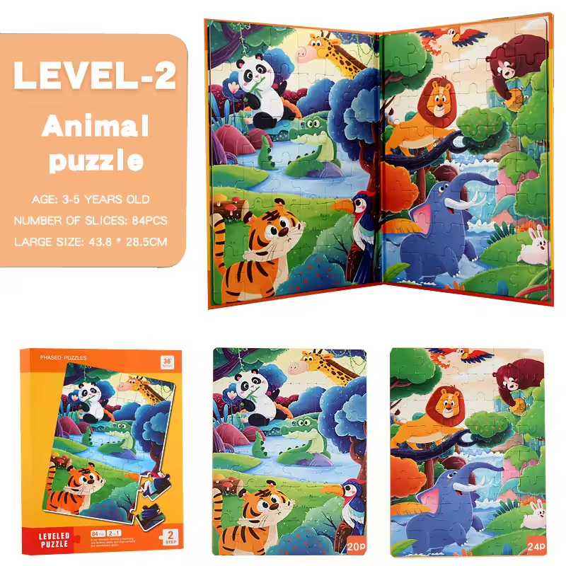 Puzzle animal de niveau 2