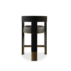 Haute <span class=keywords><strong>couture</strong></span> entreprise de décoration de meubles Designs modernes tabourets de bar chaises hautes en velours - Product Image 4