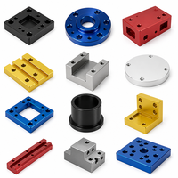 Pièces en aluminium CNC, composants usinés de haute précision, acier inoxydable, fer, OEM, ODM, prototype, finition de surface anodisée, usine