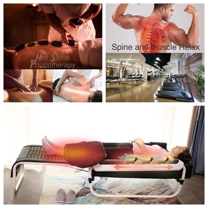 Pop Relax Spa Table Corée Colonne Vertébrale Traction Maître Infrarouge Chauffage Relive Douleur Corps Physiothérapie Lit Thermique Jade <span class=keywords><strong>Massage</strong></span> Lit - Product Image 6