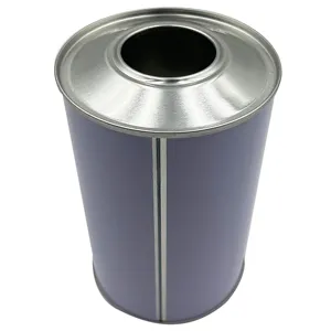 A best-selling 1L pig tip tin can for chemical paint oil packaging tin cans are easy to handle
