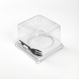 Boîte d'emballage pour gâteau en <span class=keywords><strong>mousse</strong></span> PET, boîte en plastique transparente, boîtes d'emballage pour desserts transparentes - Product Image 3