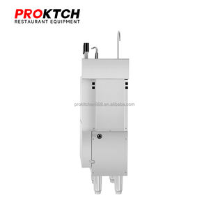 Cuiseur à pâtes et nouilles professionnel à 3 paniers à levage automatique, station de cuisson à induction pour restaurants, machine à spaghetti et ramen - Product Image 5