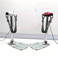 Fettverbrennende Vertikale Elektrische Vibrationsplatte Ganzkörper-Trainingsgerät Tragbares Stehtrainingsgerät aus ABS-Material