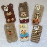 Coques de sortie pour iPhone vente en gros, rose bleu vert blanc violet orange fourrure, sables mouvants, cuir, anti-rayures, couverture iPhone
