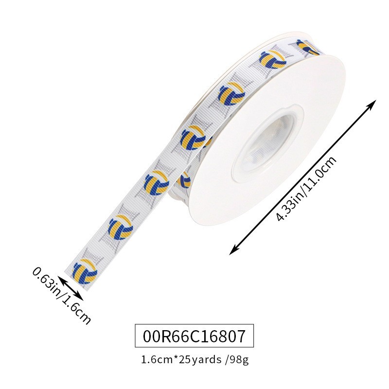 Volleyball-White-1.6cm*25 Yards