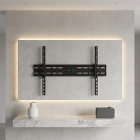 Soporte de TV Universal Fijo y Móvil para la Mayoría de los Televisores de Pantalla Plana LCD LED Plasma de 40-80 Pulgadas