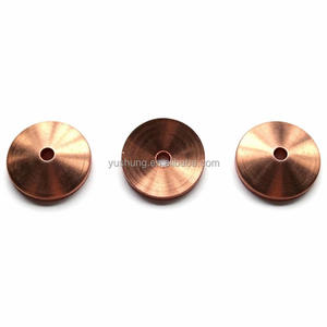 Perni o filetti in rame massiccio per chiodi da barca con gambo quadrato in rame, chiodi per rivestimenti con gambo tondo in rame - Product Image 1