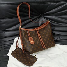 Bolsos de Mano de Lujo para Mujer, Elegantes Bolsos de Hombro de Cuero PU Estampado, Diseño Clásico, Bolso Tote para Uso Diario, para Boutiques - Product Image 3