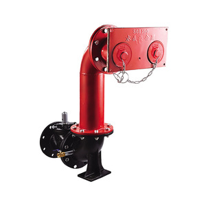 Adaptateur de raccordement mural pour hydrant d'incendie SQB160 DN15 en fonte durable pour les incendies de classe A et B - Product Image 1