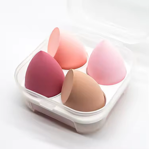 Mini éponge de maquillage en microfibre hydrophile, éponge douce pour fond de teint, éponge cosmétique pour outils de beauté - Product Image 2