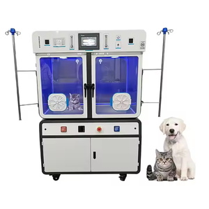 Cage d'unité de soins intensifs pour animaux de compagnie Pujia, cage d'oxygénothérapie, cage vétérinaire, cage d'unité de soins intensifs pour animaux avec fonction d'oxygène pour les cliniques vétérinaires - Product Image 1