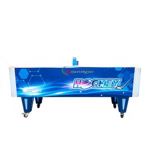 Máquina de Hockey de Aire Comercial Personalizada para 2 Jugadores, Operada con Monedas, Superficie de Metal/Fibra de Vidrio/Acrílico, 110V/220V, Juego de Arcade para Adultos - Product Image 6