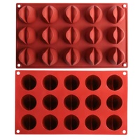 Lippen Fondant Cake Cupcake Decoratiegereedschap Keuken Bakken Gum Paste Chocolade Snoepvormen Siliconen Milieuvriendelijk