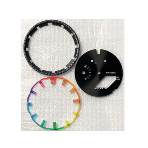 Cadran de modification pour G-Shock GA2100 avec marques et aiguilles <span class=keywords><strong>orange</strong></span>, logo personnalisable, 9 couleurs disponibles - Product Image 2