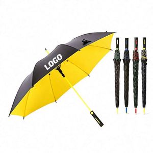 WSY547 Innovative Wholesale Large <b>Windproof</b> Logo Prints Big Luxury Promotional Branded Custom Golf <b>Umbrella</b> - Product Image 1