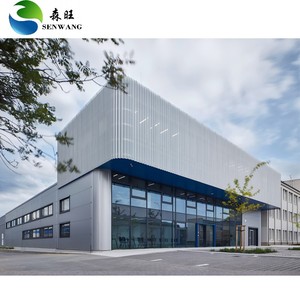 Atelier de fabrication de structures en acier léger, construction rapide, usine métallique préfabriquée pour <span class=keywords><strong>ligne</strong></span> de production d'assemblage mécanique - Product Image 1
